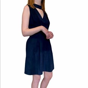 Navy Altar’d State Dress with Choker Detail